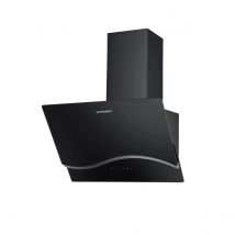 Campana extractora 60 cm, 550 m³/h, 3 velocidades + Booster, Negro/Inoxidable SCHNEIDER SCHDA660EBV