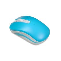 Ibox - Ratón Inalámbrico óptico 1600dpi Azul - Blanco