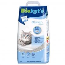 Biokat's Arena para Gatos Bio-Cats Classic Bianco 5Kg - Absorción Superior y Control de Olores