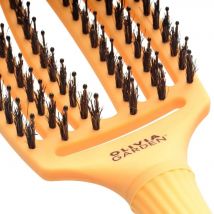 Olivia Garden Og Finger Brush 90's Yellow Cepillo Desenredante