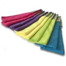 Bayetas de microfibra multiusos 30x40 cm de Mundo Floral. Pack 10 uds