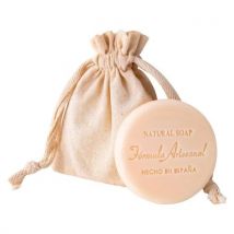 Lote de 20 Jabones Natural en Bolsa de Tela Kraft - Regalos para Fiestas y Celebraciones detalles para invitados