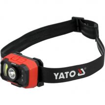 Yato linterna frontal 1000lm aku sensor de movimiento