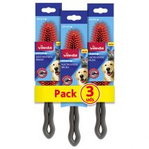 Vileda I Pack de 3 Cepillos Electrostáticos I Pack de 3 Cepillos I 3 Unidades.