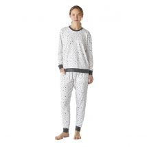 J&J Brothers-Pijama de Algodón Manga Larga JJBEP1501 para Mujer