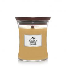 WoodWick Gilded Sands vela Cilindro Ámbar, Madera de higuera, Madera Beige 1 pieza(s)