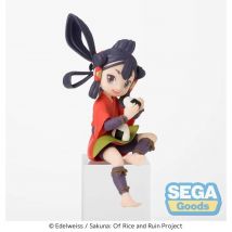 SEGA PRODUCTOS Sakuna Anime Ver. PM Percha de higo. Sakuna de Arroz y Ruina de 14 cm