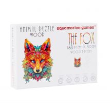 Aquamarine Games - Puzzle de Madera Animal El Zorro, Multicolor (1)