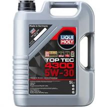 LIQUI MOLY Top Tec 4300 5W-30  5 L  Tecnología de síntesis Aceite de motor  3741