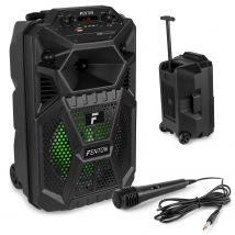 Fenton Altavoz Party Portátil Bluetooth FPC8T 170.089 con Luces LED y Batería Recargable