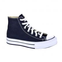 Converse Mujer Zapatillas botas modelo Chuck Taylor All Star Eva PLATAFORMA lona Negro