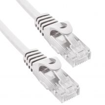 Cable de Red Phasak 100% Cu Cat.6 UTP Sólido Gris 1.5M