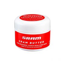 SRAM | Grasa De Alto Rendimiento Butter 500ml - Grasa Rock Shox Butter 500ml está preparada para engrasar los bujes XX, X0, Roam 40/30, Rise 60B1; o las horquillas RockShox o la tija de sillín Reverb