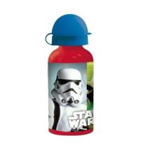 BOTELLA ALUMINIO CON TAPA  STAR WARS,CANTIMPLORA DE ALUMINIO,BOTELLA ALUMINIO DE AGUA,BOTELLA PARA COLEGIO,FESPU