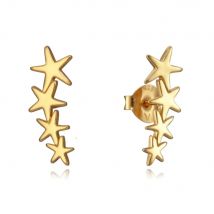 Pendientes Viceroy 5065E100-08 Multi estrellas Plata Chapada Oro Mujer