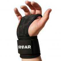 Roar® Calleras para Gimnasio Hombre, Calleras Mujer, Guantillas Gimnasio, Calleras Gimnasia artistica, Hand Grips, Callera Calistenia,Cuero Sintético, Grip Gloves, Cayeras dominadas