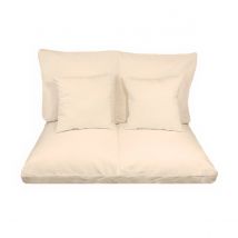 Acomoda Textil – Cojines Sofá Palets 2 Plazas Desenfundable y Lavable 120x80cm. Conjunto 4 Piezas