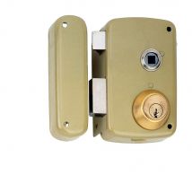 CERRADURA SOBREPONER CON CILINDRO 5056B ENTRADA 70mm. MANO IZQUIERDA 95056BHE70I LINCE