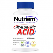 ÁCIDO HIALURÓNICO NUTRIEM con Colágeno Hidrolizado, VitaminaC y MSM. Cuidado de la piel, huesos y articulaciones.
