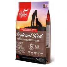 Orijen Adult Regional Red 11.4 Kg - Pienso para Perros con Carne de Angus, Jabalí, Cordero, Cerdo y Bisonte
