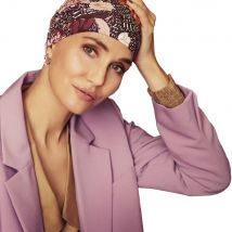 Christine Headwear Yoga Turban Garden Pinks 2000-0796 | Turbante de Bambú