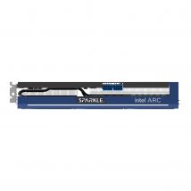 Sparkle Intel ARC A750 Titan OC Edition, 8 GB GDDR6, ThermalSync, refrigeración rasgada, ventilador axial, placa posterior de metal, SA750T-8GOC