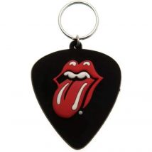 ROLLING STONES Llavero Goma Logo Lengua Roja