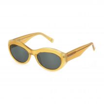 STING SST479 Gafas, Amarillo Brillante + Amarillo Ópalo, 52 para Mujer