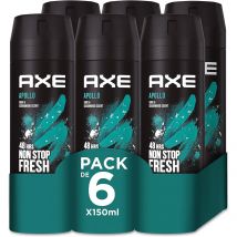 AXE Apollo desodorante en Spray Para Hombre 150 ml - pack AHORRO 6X150ml