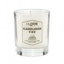 Me encanta Elderflower Fizz & Raspberry / Vela Perfumada / Aroma fresco y afrutado / Ambiente acogedor y duradero / 160 g