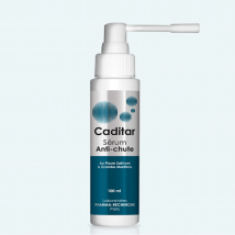 Bio-Recherche Sérum Anticaída Caditar para Hombres y Mujeres - Concentrado de Ingredientes Naturales para Retrasar la Caída, Estimular el Crecimiento y Fortalecer la Vitalidad del Cabello - Fórmula