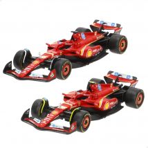 Burago - Coche Ferrari SF-24 de Leclerc y Sainz, Red Bull SF-24 de Sergio Pérez y Max Verstappen o McLaren SF-24 de Norris y Piastri, a escala 1:43, réplicas oficiales de la temporada 2024 con