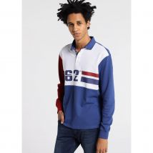 LOIS JEANS - Polo Manga Larga Double  Vintage Blue