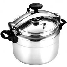 Fagor Chef Extremen - Olla Express Rápida de 15 Litros, Aluminio Extra Grueso, Uso profesional, 3 Sistemas de Seguridad, NO APTA PARA INDUCCIÓN