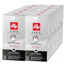 master espresso forte illy 100 cápsulas compatibles con Nespresso