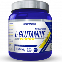 Perfect Nutrition - Aminoácidos - L-Glutamina 100% Kyowa Sabor Limón - 454 gr