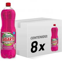 Lagarto  Caja 8 botellas de Fregasuelos  aroma Flor De Cerezo -  caja 8 botellas. PH neutro
