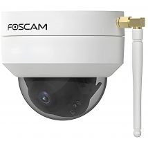 Foscam D4Z PTZ Dome - Outdoor camera with CE certificate, advanced PTZ functionality, and wifi connectivity for secure surveillance. Ideal for outdoor security and monitoring.