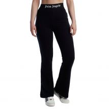PALM ANGELS-Pantalón Mujer Acampanado Deportivo PWCH017F23FLE0011010