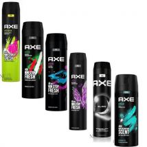 Axe Desodorante Pack Gigante XXL 6 X 250ML | Axe Ice Chill, Axe Dark Temptation, Axe Epic Fresh, Axe Gold, Axe Apollo,Axe Excite,  Axe Black, Axe Anarchy For Him