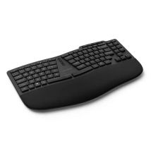 Kensington K75491ES - Teclado TKL Pro Fit Ergo KB675 EQ Recargable Inalámbrico 2.4GHz/Bluetooth, Compatible con Windows y macOS, Compuesto por un 43% de Plástico Reciclado Postconsumo*