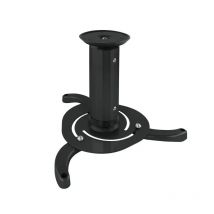 TooQ - SOPORTE UNIVERSAL DE TECHO GIRATORIO 360º PARA PROYECTOR NEGRO PJ1010TN-B
