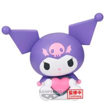 Banpresto Figura de Acción Kuromi Sanrio, Sofvimates (Versión Púrpura) 14 cm, BP89748P Multicolor, Figura Coleccionable, ideal para los fanáticos de Sanrio