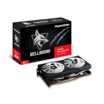 Tarjeta grãfica powercolor rx 7600 hellhound  8g oc