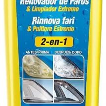 Restaurador de Faros y Parabrisas 325ml Doble Acción
