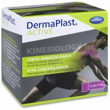 Dermaplast Active Cinta Kinesiológica Magenta 5 M, 1 Ud
