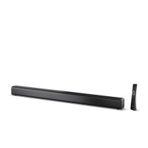 Sharp HT-SB145 Barra de sonido 2.0 Bluetooth con HDMI ARC/CEC, reproducción USB, potencia total de 150 W, 80 cm, color negro