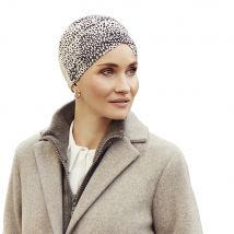 Christine Headwear Amia Turban Patchwork Leo 1529-0792 | Turbante de Bambú