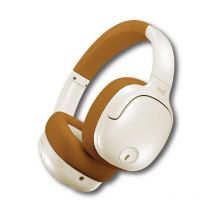 auricular. sami djx marrón/beige c/funda bt/aux/plegab