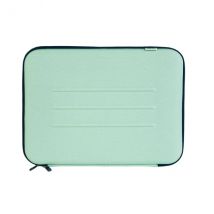 Milan coleccion 430 funda semirrigida para portatil hasta 14” - forro atercipelado - bolsillo interior - cierre de cremallera - color verde